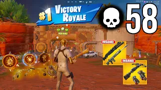 High Kill Solo vs Trio " Zero Build " Gameplay🏆(Fortnite Chapter 5 Season 3)