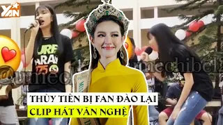 Nguyễn Thúc Thùy Tiên bị "đào" lại clip hát văn nghệ thời học sinh: Ôi thật sự đáng quên