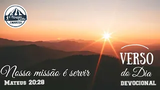 Verso do Dia  - Devocional - Mateus 20:28