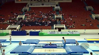 OLIMJONOV Mokhirbek (UZB) - 2018 Trampoline Worlds, St. Petersburg (RUS) - Qualif Trampoline R2