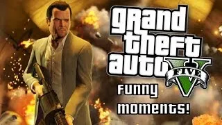 GTA 5: Funny Moments! - Windmill Fun, New Vestra Plane, Dave, Don't Smoke!