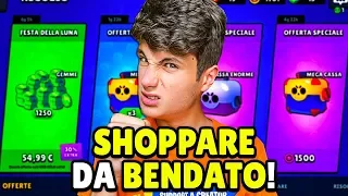 💸SHOPPARE DA BENDATO CHALLENGE SU BRAWL STARS!! *Non Ho Mai Speso Così Tanto*