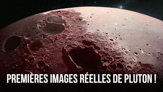 La NASA dévoile les premières images réelles de Pluton !