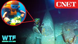 Swimming With an Underwater Robot