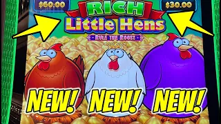 SO MUCH MORE RICH LITTLE HENS!!!!