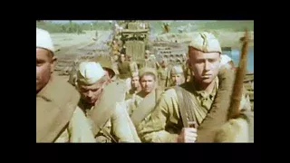 8 Вторая мировая в HD цвете 720 Советское наступление