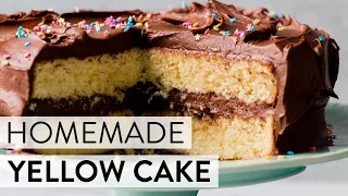 Homemade Yellow Cake | Sally's Baking Recipes