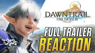 Dawntrail FULL Trailer reaction! - Final Fantasy XIV - [ENG subs]