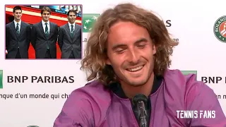 Stefanos Tsitsipas "Finally, Federer, Nadal & Djokovic are in the same half of the draw" - RG 2021