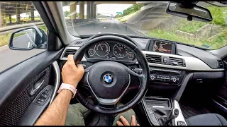 2013 BMW 3 316i F31 [1.6 136HP] | POV Test Drive #1268 Joe Black