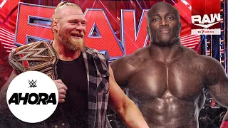 Bobby Lashley vs Brock Lesnar en Royal Rumble: WWE Ahora, Ene 3, 2022