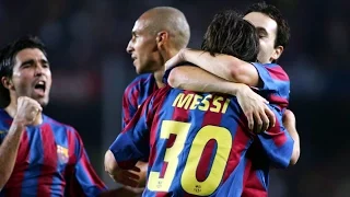 Highlights FC Barcelona v Juventus (2-2, Gamper Trophy 2005)