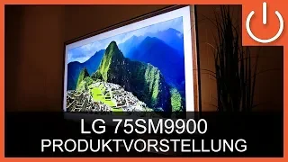 LG 75SM9900 8K TV Produktvorstellung Thomas Electronic Online Shop 75" NanoCell Direct-LED TV