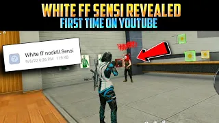 @WhiteFF  No Skill Sensi Revealed | White FF Secret Sensi Revealed