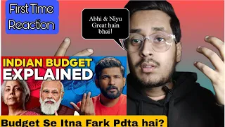 First Time Reaction | INDIAN BUDGET EXPLAINED IN 10 MINUTES | Abhi and Niyu | Rob's TV