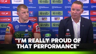 Knights finding their "winning DNA" again | Newcastle Knights Press Conference | Fox League