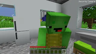 JJ and Mikey HIDE From All Scary SONIC.EXE monsters in Minecraft Challenge Maizen Security House