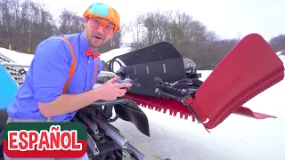 Blippi Español Visita un Centro de Esquí | Nuevo Video! Videos Educativos para Niños