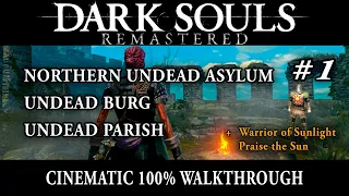 Dark Souls Remastered 1/11 - 100% Walkthrough - No commentary track