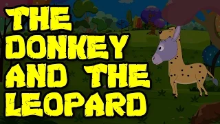 Animated & Cartoon Stories For Kids || The Donkey and the Leopard