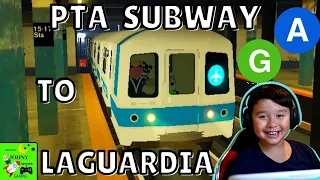 PTA Fifth Ave Subway Lines Roblox MTA Subway Game & Laguardia Airport Airtrain