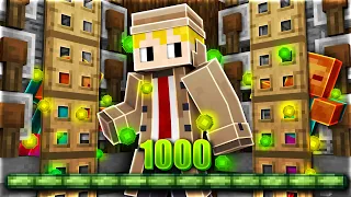 Schaffe ich es LEVEL 1000 in Minecraft Survival zu erreichen? (Teil 1)