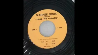 Enter The Dragon (1973) Vinyl Radio Spot