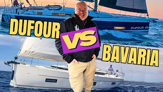 Boat Tour Dufour 470 vs Bavaria C45 - Vancouver boat show 2024 | Ep5