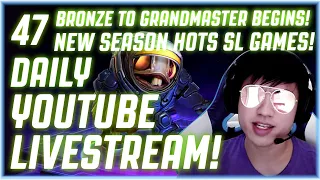 Bronze to Grandmaster Begins! New Season HOTS SL Games!