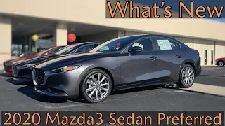 What’s New | 2020 Mazda3 Sedan Preferred at Mitchell Mazda with Jonathan Sewell Sells