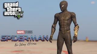 GTA V Spiderman No Way Home Black Suit || Gta 5 Mods