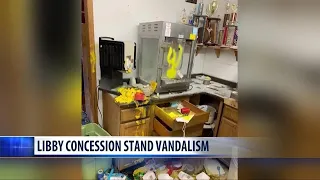 Libby Loggers concession stand hit by vandals
