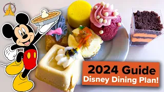 2024 Complete Guide to the Disney Dining Plan