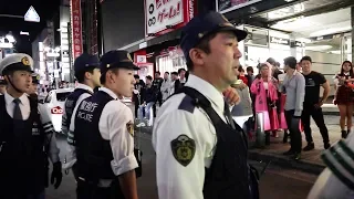 渋谷ハロウィン2018・ 深夜騒ぎ・警察トラブル (Tokyo Shibuya Halloween 2018 - Midnight Chaos)