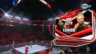 Keith Lee vs Karrion Kross - WWE Raw 26/07/21 en Español