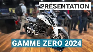 EICMA 2023 : la gamme Zero Motorcycles 2024 envoie du lourd !