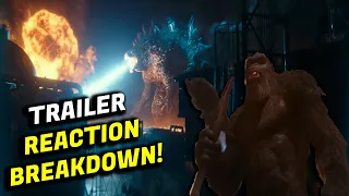 Godzilla VS Kong Official Trailer REACTION & BREAKDOWN
