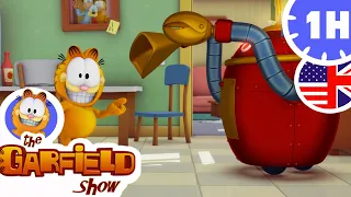 Garfield VS Robots – NEW SEASON 1 COMPILATION – Garfield US