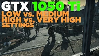 Homefront: The Revolution | i5 2500 | GTX 1050 Ti | Low vs. Medium vs. High vs Very High Settings