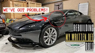 WRECKED ASTON MARTIN DB11 REBUILD - PT. 3