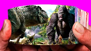 King Kong | V. rex Fight | Flipbook