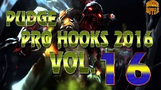 Dota 2 Pudge Pro Hooks 2016 - Weekly Hooks Vol-16