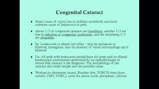 Cataract - CRASH! Medical Review Series