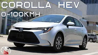 Toyota Corolla Hibrido - ¿La cara bonita del Prius? (0-100km/h)