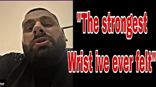 Levan TALKS the Strongest Hand and Wrist he’s ever Felt