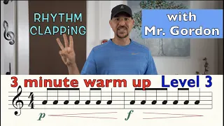HOW TO READ MUSIC - LEVEL 3 - Dynamics - Rhythm Clapping with Mr. Gordon