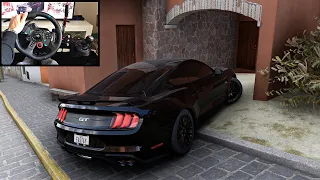 Forza Horizon 5 Ford Mustang GT - Logitech g29 gameplay