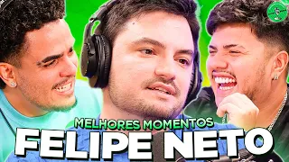 FELIPE NETO NO PODPAH - MELHORES MOMENTOS