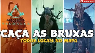 As 3 filhas Lerion no mapa ARMADURA DE THOR - Assassins Creed Valhalla