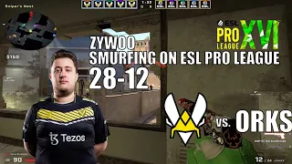 ZywOo POV | 28-12 on MIRAGE | Vitality vs. ORKS at ESL Pro League Season 18